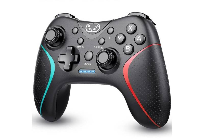 HYTIREBY Wireless Controller für Nintendo Switch/PC, Gamepad PC-Controller (6-Achsen Gyroskop) von HYTIREBY