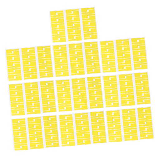 HYTROVE 10Stücke Selbstklebende Aufkleber für Kabelkennzeichnung Dauerhafte Wasserfeste für Büro und Schule zur Kabelorganisation und Identifikation HYTROVE 10Stücke Selbstklebende Aufkleber für Kabelkennzeichnung Dauerhafte Wasserfeste für Büro und Schule zur Kabelorganisation und Identifikation von HYTROVE