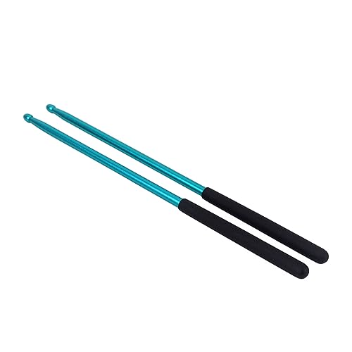 HYTROVE 1Paar Aluminium Drumsticks für Schlagzeuger Rost Langlebig für Schlagzeug Pad Übungen Blau Perfektes Schlagzeugzubehör Technikverbesserung HYTROVE 1Paar Aluminium Drumsticks für Schlagzeuger Rost Langlebig für Schlagzeug Pad Übungen Blau Perfektes Schlagzeugzubehör Technikverbesserung von HYTROVE