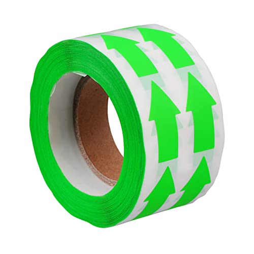 HYTROVE 1Rolle Fluoreszierende Pfeilaufkleber Wiederverwendbare Handwerk Aufkleber für Schule Büro und Zuhause Leuchtend Grüne Klebeetiketten zur Dekoration und Kennzeichnung HYTROVE 1Rolle Fluoreszierende Pfeilaufkleber Wiederverwendbare Handwerk Aufkleber für Schule Büro und Zuhause Leuchtend Grüne Klebeetiketten zur Dekoration und Kennzeichnung von HYTROVE