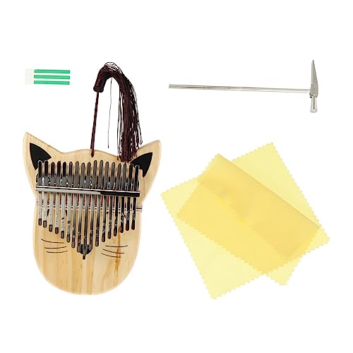 HYTROVE 1Satz Kalimba Daumenklavier mit Tasten Holz Mbira Fingerklavier für Anfänger Tragbares Musikinstrument mit Noten Geschenkidee für Erwachsene und Langlebig HYTROVE 1Satz Kalimba Daumenklavier mit Tasten Holz Mbira Fingerklavier für Anfänger Tragbares Musikinstrument mit Noten Geschenkidee für Erwachsene und Langlebig von HYTROVE