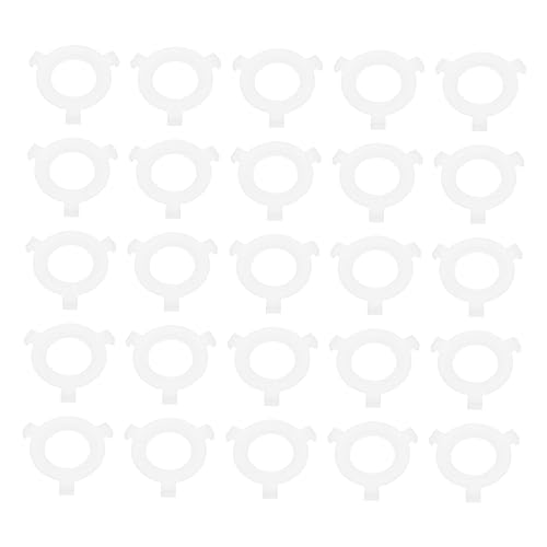 HYTROVE 50Stücke Lampenschirm Adapterringe Lampenschirmringe für Fassung Leicht zu Installieren für Tischlampen Deckenleuchten und Wandleuchten Langlebig HYTROVE 50Stücke Lampenschirm Adapterringe Lampenschirmringe für Fassung Leicht zu Installieren für Tischlampen Deckenleuchten und Wandleuchten Langlebig von HYTROVE