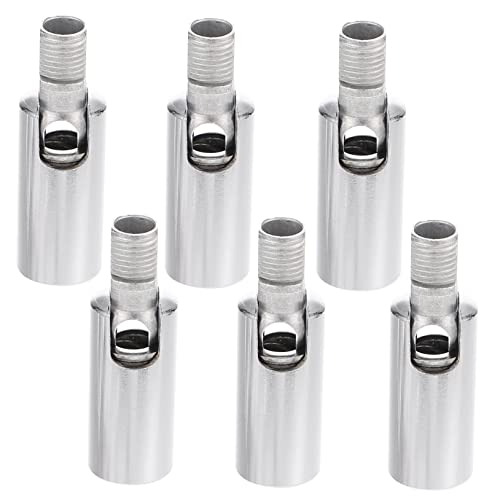 HYTROVE 6Stücke Gewindelampengelenke Beleuchtungskonverter für Deckenleuchten Universelle Adapter für DIY Deckenlampen Langlebige Metallkonstruktion Leicht und Einfach zu Installieren HYTROVE 6Stücke Gewindelampengelenke Beleuchtungskonverter für Deckenleuchten Universelle Adapter für DIY Deckenlampen Langlebige Metallkonstruktion Leicht und Einfach zu Installieren von HYTROVE