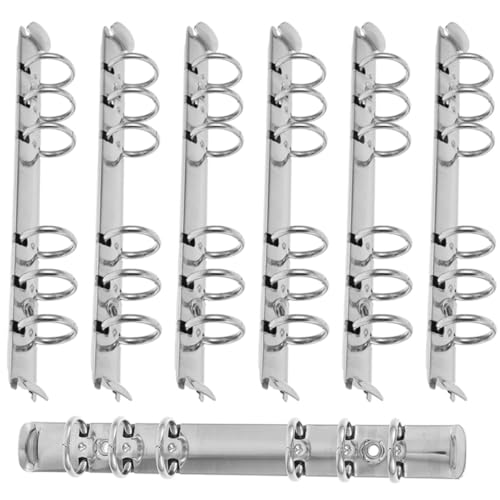HYTROVE 7Stücke Teiliges Ordner Binderset mit Ring Metallmechanismus für DIY Notizbücher Stabil und Langlebig für Schule Büro und Scrapbooking Einsetzbar HYTROVE 7Stücke Teiliges Ordner Binderset mit Ring Metallmechanismus für DIY Notizbücher Stabil und Langlebig für Schule Büro und Scrapbooking Einsetzbar von HYTROVE