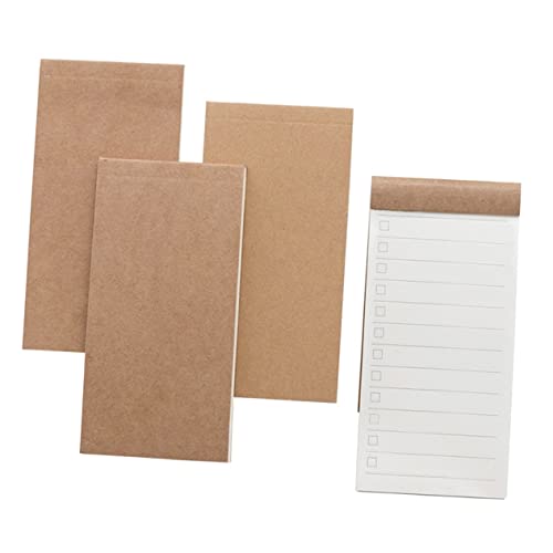 HYTROVE 8Stücke Kompaktes Notizbuch Planerblock Aus Kraftpapier Praktische To Do Listen Für Büro Und Schule Für Notizen Und Tägliche Terminplanung Handlich von HYTROVE
