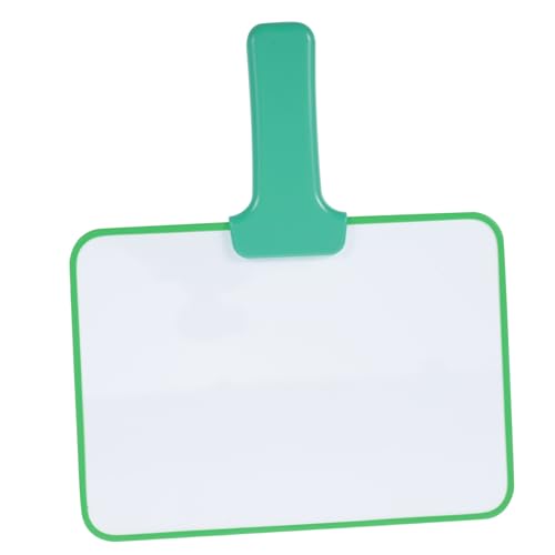 HYTROVE Trockenlöschpaddel für Bildungsbereich Doppelseitige Magnetische Antworttafel Handgehaltenes Whiteboard für Klassenzimmer Wiederverwendbar HYTROVE Trockenlöschpaddel für Bildungsbereich Doppelseitige Magnetische Antworttafel Handgehaltenes Whiteboard für Klassenzimmer Wiederverwendbar von HYTROVE