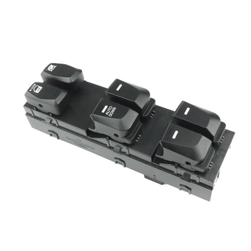 Car Window Regulator Switch 935702S150 Fenster-Hauptschaltertaste vorne links/Passend for Hyundai Tucson IX35 Türglas-Hebekontrollschalter links 93570-2S150(AUTO DOWN) von HYUDXH