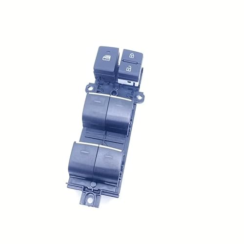 Car Window Regulator Switch Beleuchtete LED-Taste for Fensterheber-Schalter, passend for Toyota Camry 2018–2023, linke Hintergrundbeleuchtung, Upgrade Spiegelschalter, 1–4 Stück(Green) von HYUDXH