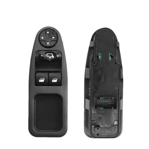 Car Window Regulator Switch Elektrischer Fensterheber-Steuerschalter for Peugeot 207 307 / passend for Citroen C3 Picasso 2000+ 6554KT 6554QC 6490EH 6490HQ 6554QF 6554QG(6554ZJ-13Pin) von HYUDXH