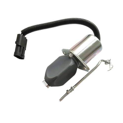 .Idle Control Valve Idle Regulator Idle Actuator 1752ES 24V Kraftstoffabsperr-Stopp-Magnetventil SA-3999-24 SA-4014-24 24V / Passend for Motoren(24v) von HYUDXH
