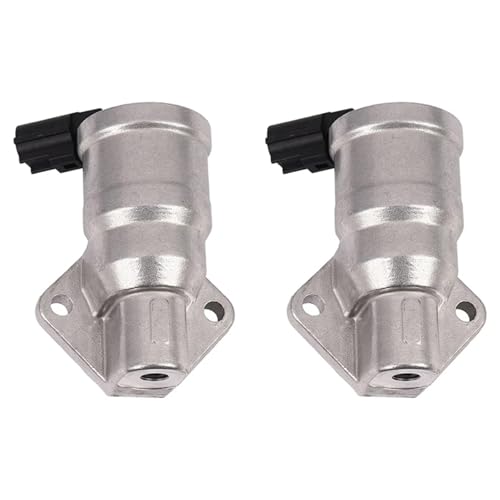 .Idle Control Valve Idle Regulator Idle Actuator 2X ZM01-20-660 ZM0120660 / Passend for Mazda Protege 1.6 L4 1999 2000 2001 Leerlaufluftregelventil von HYUDXH