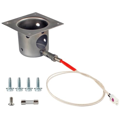 Grill Ersatzteile Fire Burn Pot Hot Rod Ignitor Kit für Tra-eger und Pit Boss Pellet Grill mit Schrauben Smoker Grill Ersatzteile von HYUYRFJR