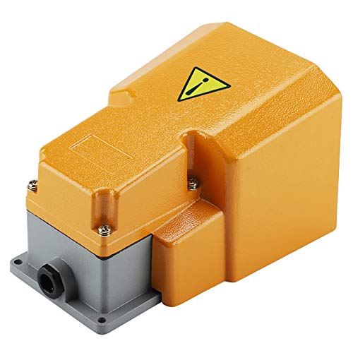 HYWHUYANG 10a 250V Aluminiumlegierung Ölbeständiger, widerstandsfähiger Fußpedal-EIN/Aus-Schalter mit Schutz HYWHUYANG 10a 250V Aluminiumlegierung Ölbeständiger, widerstandsfähiger Fußpedal-EIN/Aus-Schalter mit Schutz von HYWHUYANG