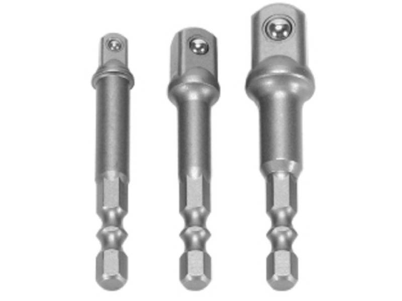 HaWe HaWe Bit-Adapter-Satz, 1420.3, 3 tlg., Steckschlüssel-Adapter, Bit-Adapter, für Bohrmaschine und Akkuschrauber von HaWe