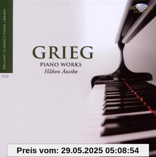 Brilliant Classics Piano Library - Grieg: Piano Works von Håkon Austbo