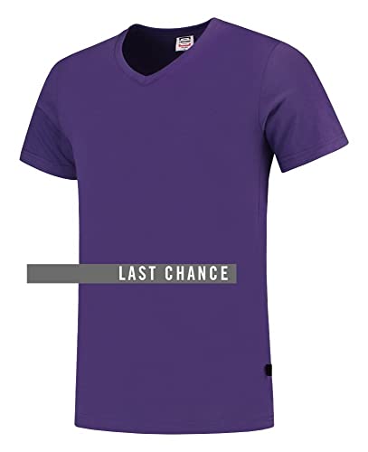 Tricorp 101005 Casual V-Ausschnitt Fitted T-Shirt, 100% Gekämmte Baumwolle, 160g/m², Violett, Größe M Tricorp 101005 Casual V-Ausschnitt Fitted T-Shirt, 100% Gekämmte Baumwolle, 160g/m², Violett, Größe M von Haas F1 Team