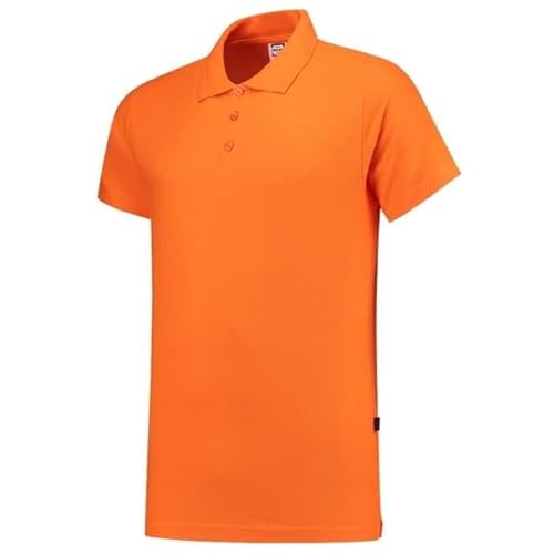 Tricorp 201005 Casual Fitted Poloshirt, 50% Gekämmte Baumwolle/50% Polyester, 180g/m², Orange, Größe S von Tricorp