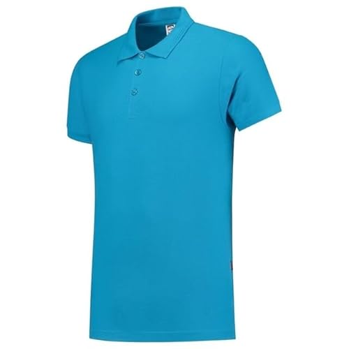 Tricorp 201005 Casual Fitted Poloshirt, 50% Gekämmte Baumwolle/50% Polyester, 180g/m², Türkis, Größe XXL von Haas F1 Team