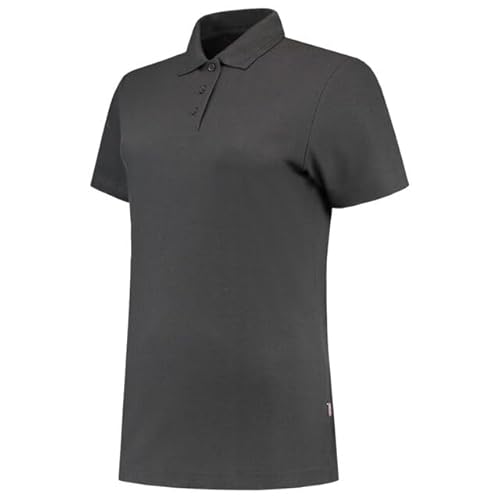 Tricorp 201010 Casual Damen Poloshirt, 50% Gekämmte Baumwolle/50% Polyester, 180g/m², Dunkelgrau, Größe XXL von Haas F1 Team