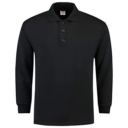 Tricorp 301004 Casual Polokragen Sweatshirt, 60% Gekämmte Baumwolle/40% Polyester, 280g/m², Schwarz, Größe 5XL Tricorp 301004 Casual Polokragen Sweatshirt, 60% Gekämmte Baumwolle/40% Polyester, 280g/m², Schwarz, Größe 5XL von Haas F1 Team