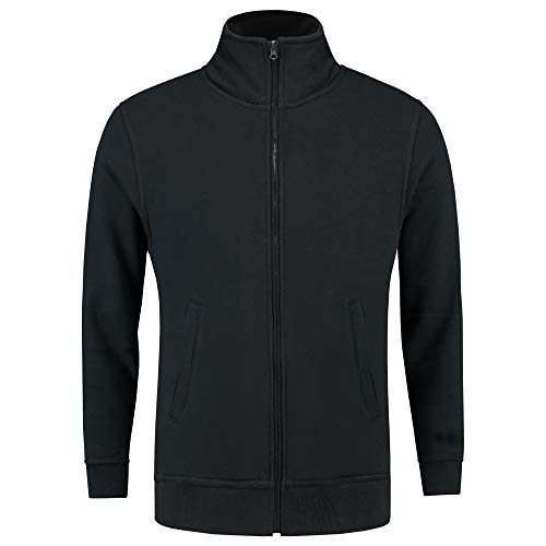 Tricorp 301009 Casual Sweatjacke, 80% Gekämmte Baumwolle/20% Polyester, 300g/m², Schwarz, Größe XXL Tricorp 301009 Casual Sweatjacke, 80% Gekämmte Baumwolle/20% Polyester, 300g/m², Schwarz, Größe XXL von Tricorp
