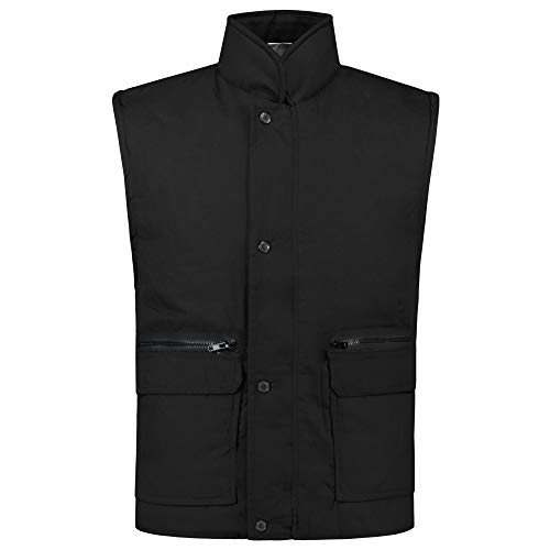 Tricorp 401001 Casual Bodywarmer, 80% Polyester/20% Baumwolle, 160g/m², Schwarz, Größe 3XL Tricorp 401001 Casual Bodywarmer, 80% Polyester/20% Baumwolle, 160g/m², Schwarz, Größe 3XL von Haas F1 Team