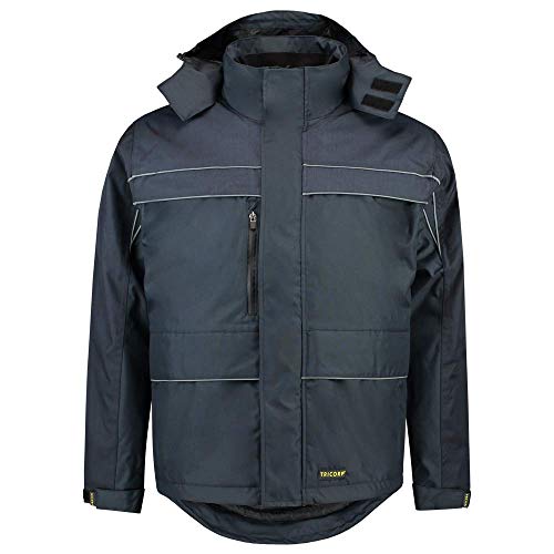Tricorp 402003 Workwear Cordura-Besatz Parka, 100% Polyester + PU-Beschichtung, 200g/m², Marine, Größe S Tricorp 402003 Workwear Cordura-Besatz Parka, 100% Polyester + PU-Beschichtung, 200g/m², Marine, Größe S von Haas F1 Team