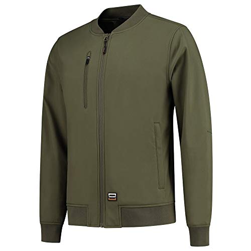 Tricorp 404009 Premium Bomber Softshelljacke, 100% Polyester, 260g/m², Heer, Größe M Tricorp 404009 Premium Bomber Softshelljacke, 100% Polyester, 260g/m², Heer, Größe M von Haas F1 Team