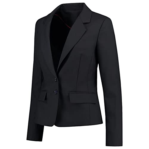 Tricorp 405001 Corporate Damen Blazer, 70% Wolle/30% Polyester, 180g/m², Marine, Größe 46 Tricorp 405001 Corporate Damen Blazer, 70% Wolle/30% Polyester, 180g/m², Marine, Größe 46 von Haas F1 Team