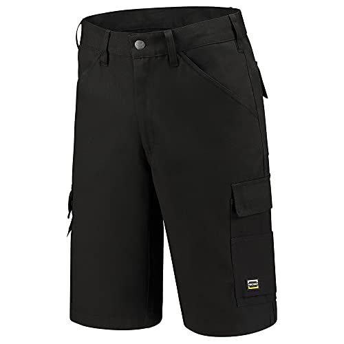 Tricorp 502019 Workwear Basic Kurz Arbeitshose, 60% Baumwolle/40% Polyester, 310g/m², Schwarz, Größe 58 Tricorp 502019 Workwear Basic Kurz Arbeitshose, 60% Baumwolle/40% Polyester, 310g/m², Schwarz, Größe 58 von Haas F1 Team