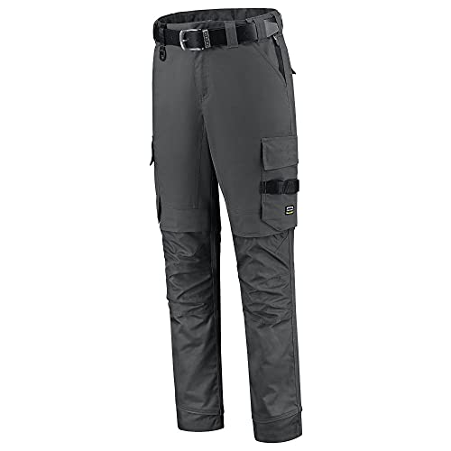 Tricorp 502020 Workwear Twill Cordura Stretch Arbeitshose, 65% Polyester/35% Baumwolle, 91% Nylon/9% Elastan Cordura, 280g/m², Dunkelgrau, Größe 42 Tricorp 502020 Workwear Twill Cordura Stretch Arbeitshose, 65% Polyester/35% Baumwolle, 91% Nylon/9% Elastan Cordura, 280g/m², Dunkelgrau, Größe 42 von Haas F1 Team