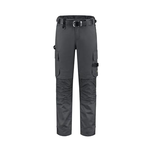 Tricorp 502020 Workwear Twill Cordura Stretch Arbeitshose, 65% Polyester/35% Baumwolle, 91% Nylon/9% Elastan Cordura, 280g/m², Dunkelgrau, Größe 53 Tricorp 502020 Workwear Twill Cordura Stretch Arbeitshose, 65% Polyester/35% Baumwolle, 91% Nylon/9% Elastan Cordura, 280g/m², Dunkelgrau, Größe 53 von Haas F1 Team
