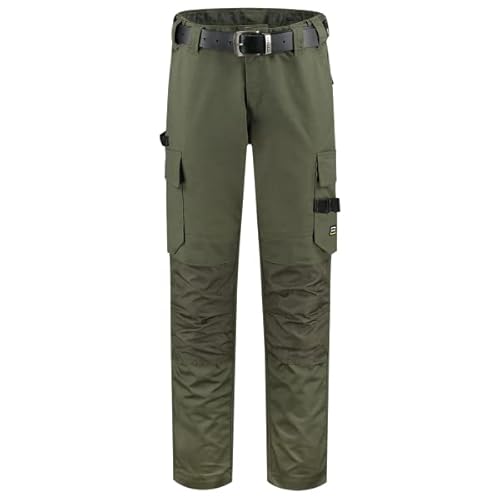 Tricorp 502021 Workwear Twill Cordura Arbeitshose, 65% Polyester/35% Baumwolle, 100% Nylon (500D) Cordura, 280g/m², Tinte, Größe 51 von Haas F1 Team