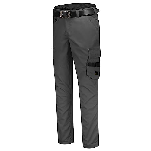 Tricorp 502023 Workwear Twill Arbeitshose, 65% Polyester/35% Baumwolle, 245g/m², Dunkelgrau, Größe 21 von Haas F1 Team