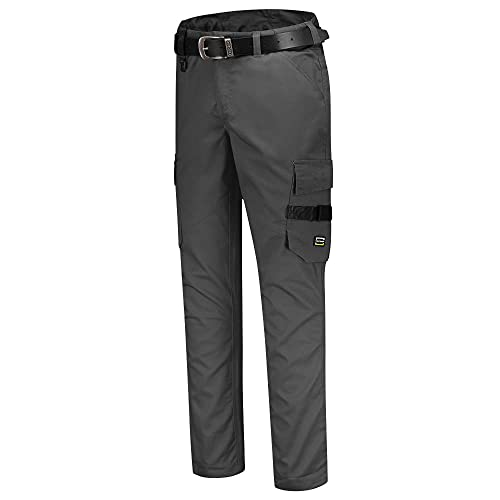 Tricorp 502023 Workwear Twill Arbeitshose, 65% Polyester/35% Baumwolle, 245g/m², Dunkelgrau, Größe 58 von Haas F1 Team