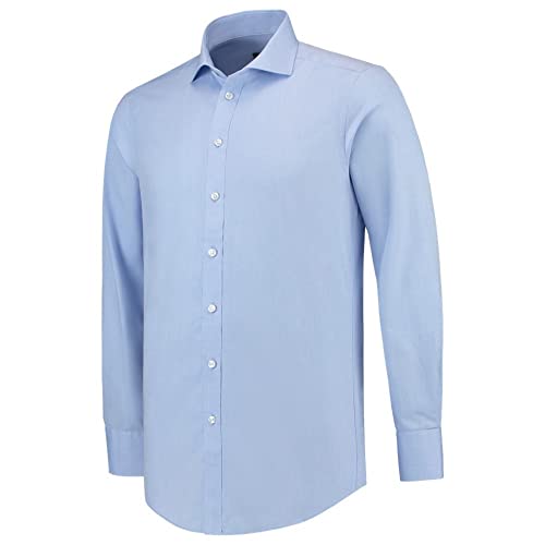 Tricorp 705007 Corporate Fitted Oxford-Hemd, 60% Baumwolle/40% Polyester, 130g/m², Blau, Größe 38/7 Tricorp 705007 Corporate Fitted Oxford-Hemd, 60% Baumwolle/40% Polyester, 130g/m², Blau, Größe 38/7 von Haas F1 Team