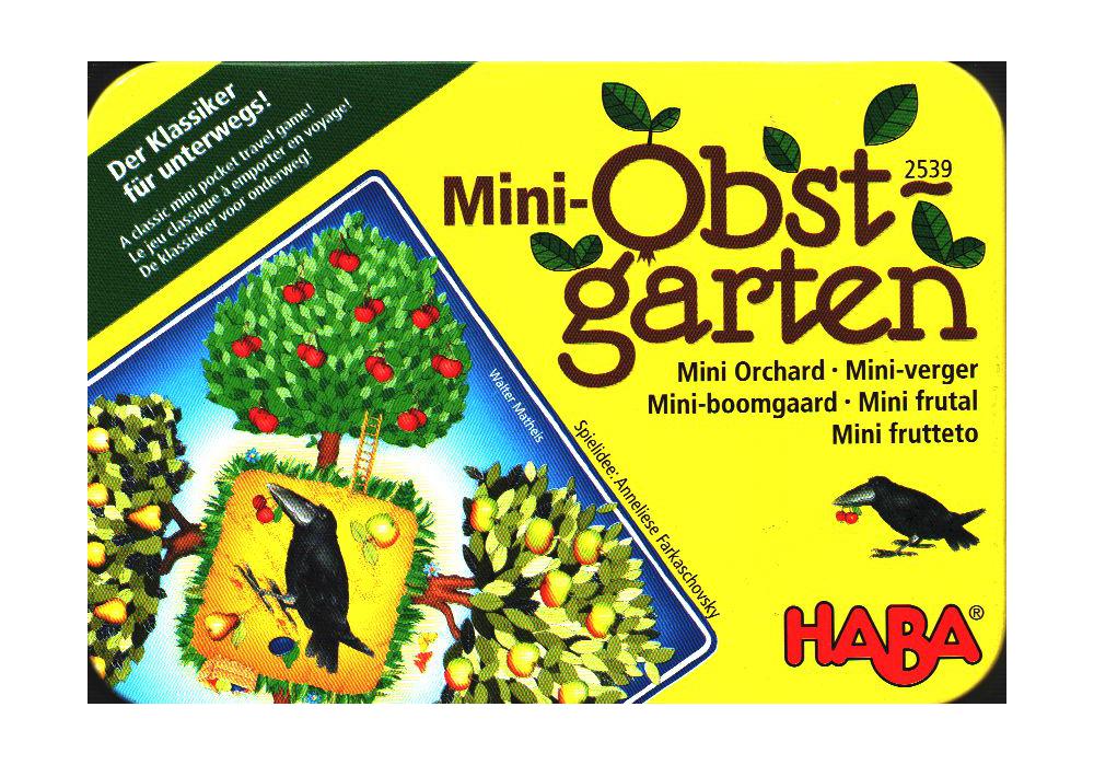 2539 - HABA - Dosenspiel Mini-Obstgarten von Haba
