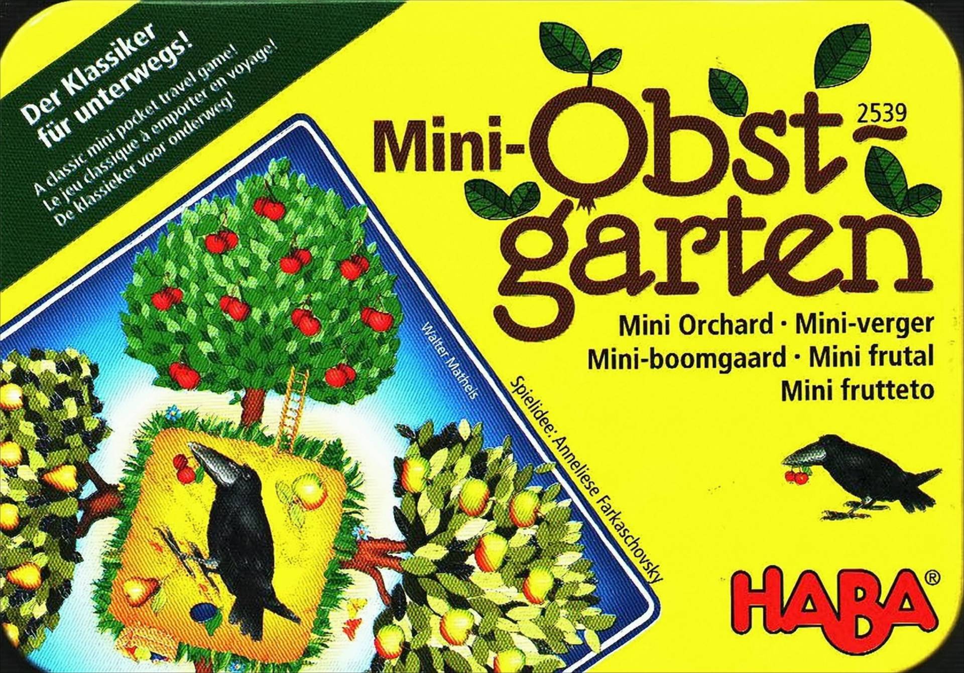 2539 - HABA - Dosenspiel Mini-Obstgarten von Haba