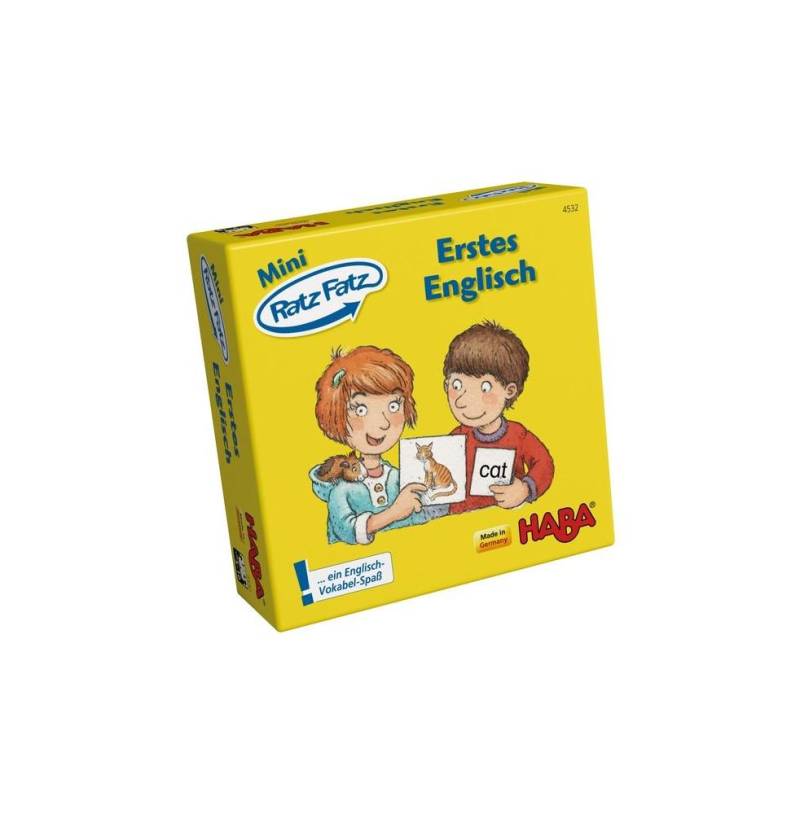 HABA 4532 - Mini Ratz Fatz - Erstes Englisch von Haba