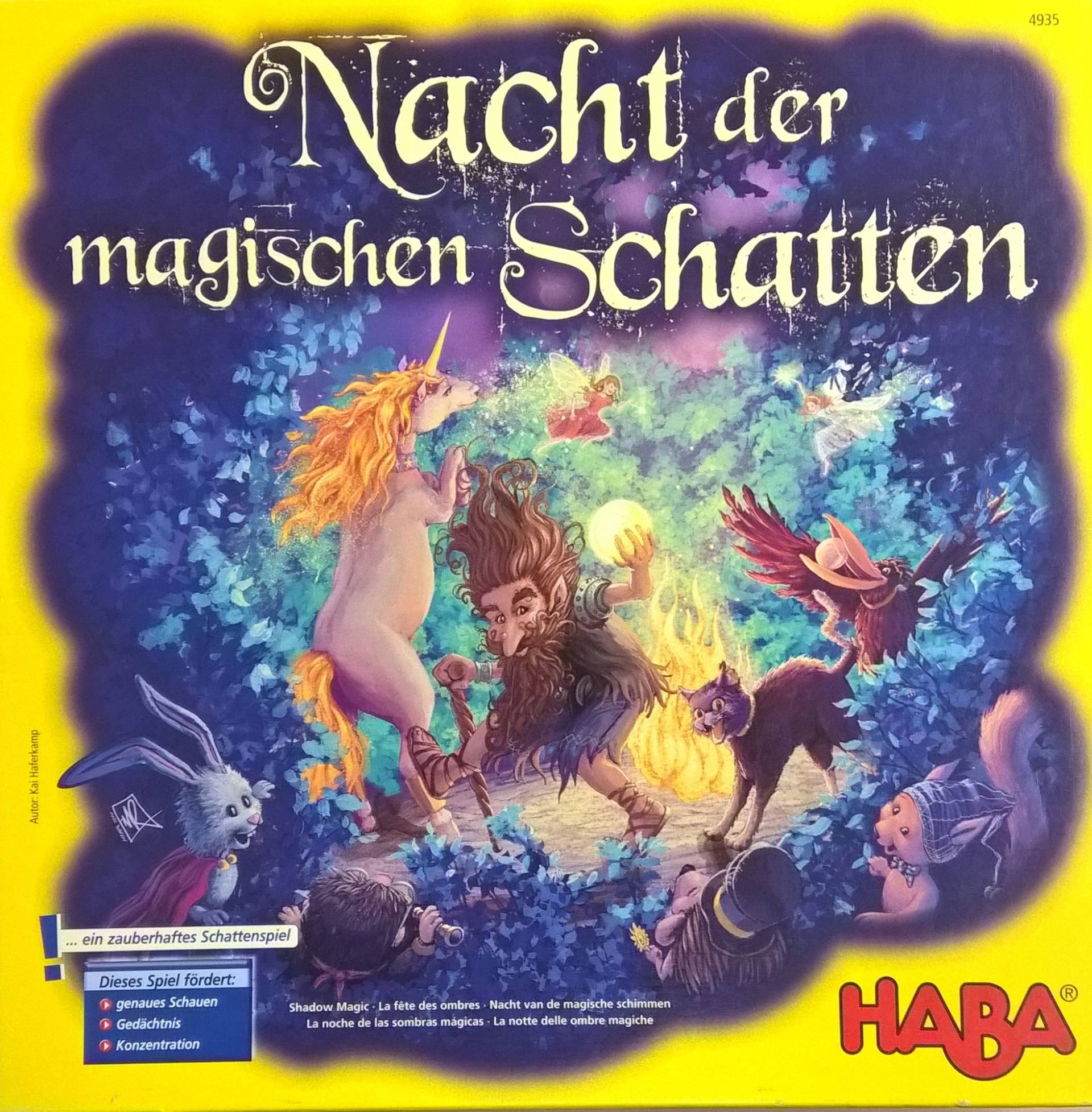 Nacht der magischen Schatten von Haba