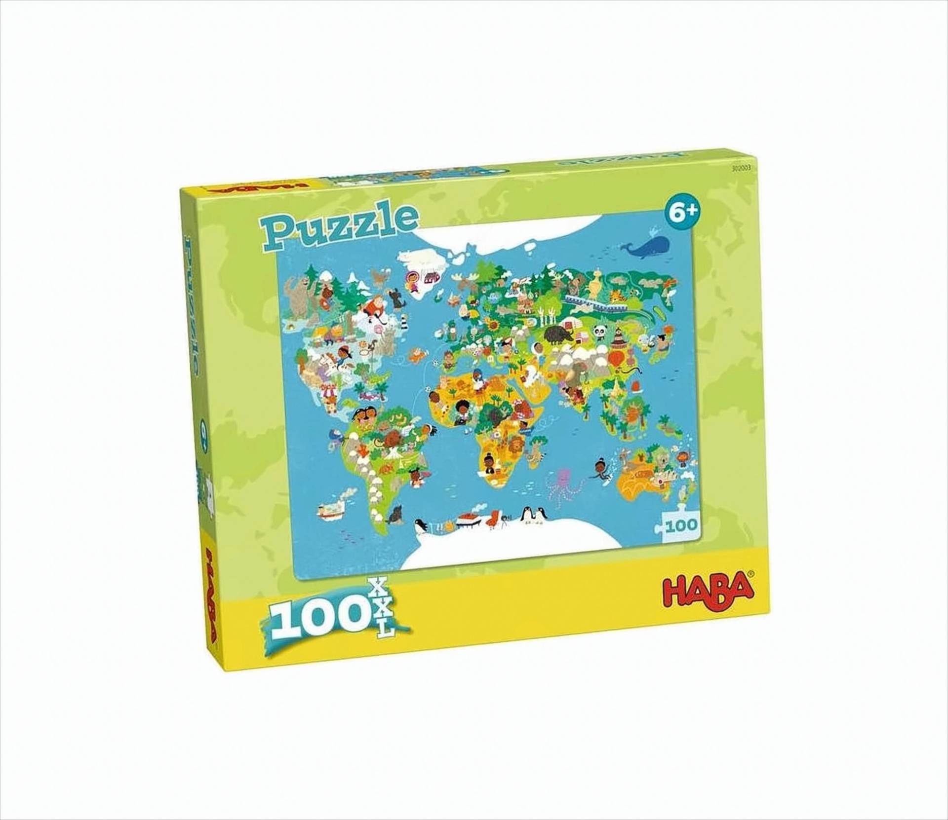 Puzzle Weltkarte von Haba