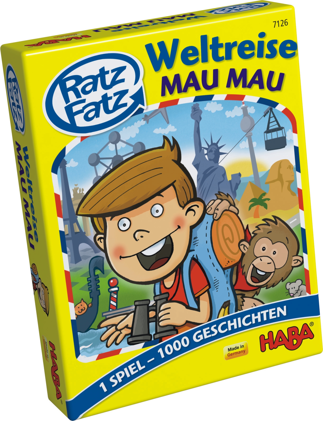 Ratz Fatz Weltreise Mau Mau von Haba