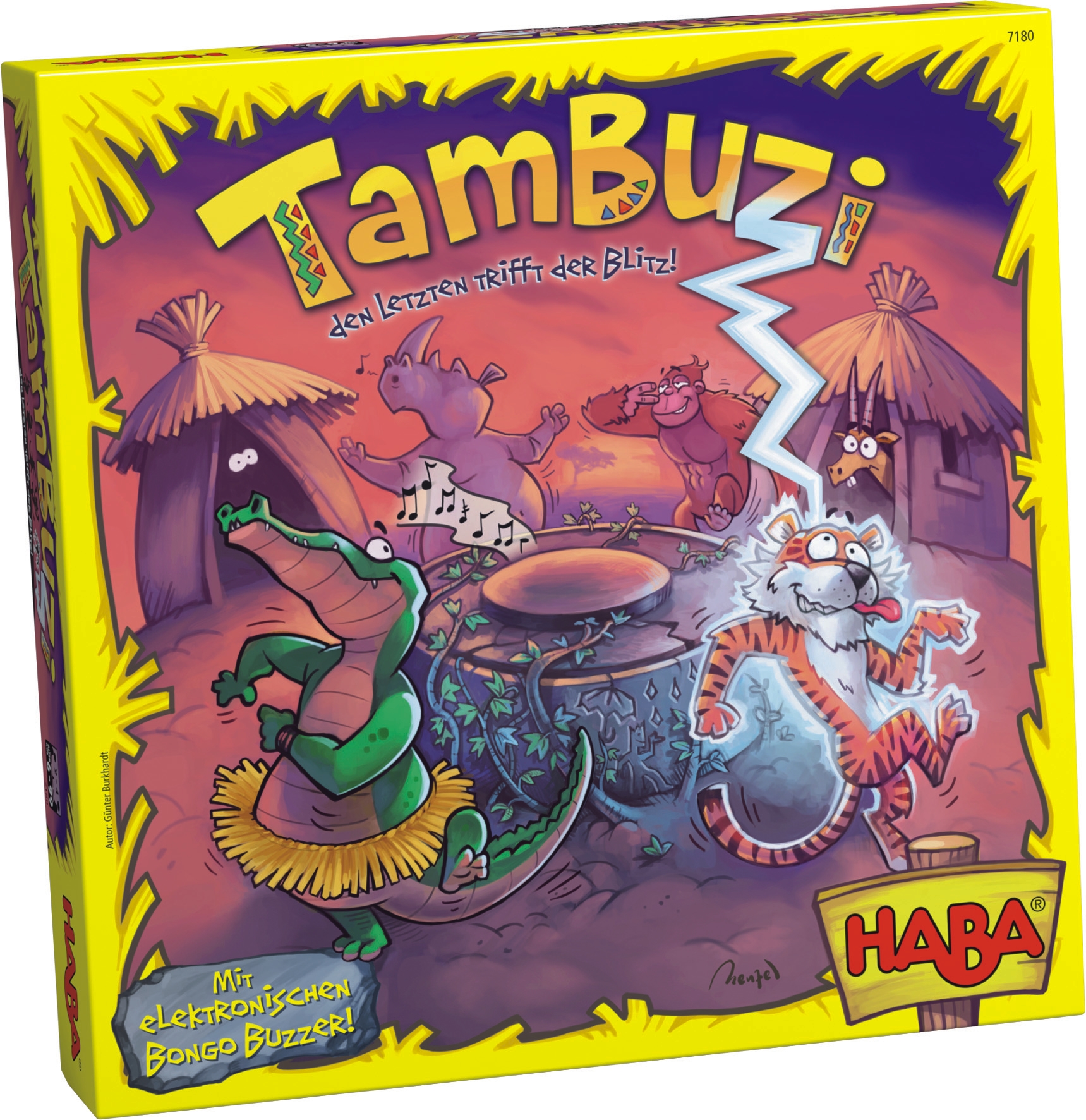 Tambuzi ... den Letzten trifft der Blitz, Geschicklichkeitsspiel von Haba