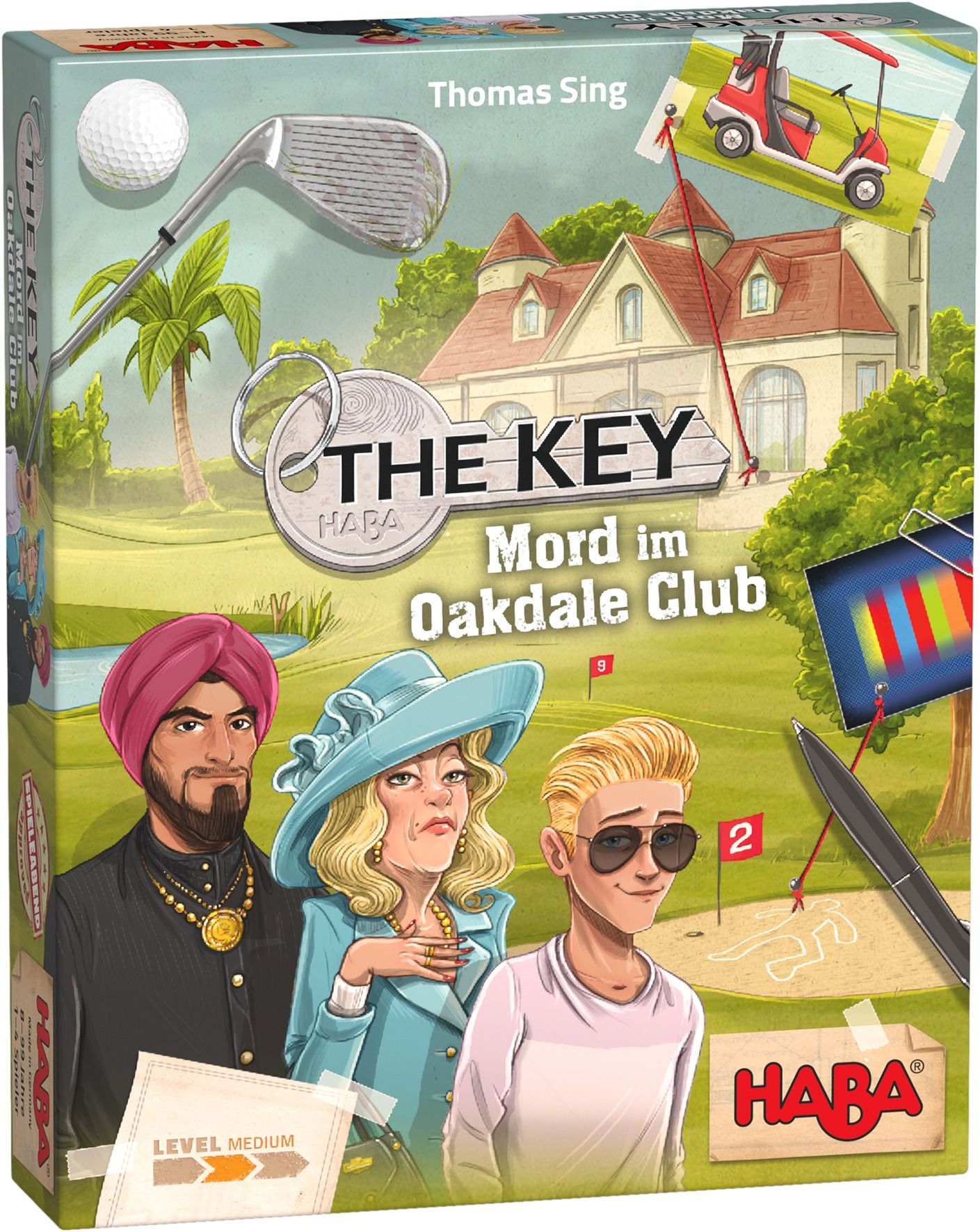 The Key - Mord im Oakdale Club von Haba
