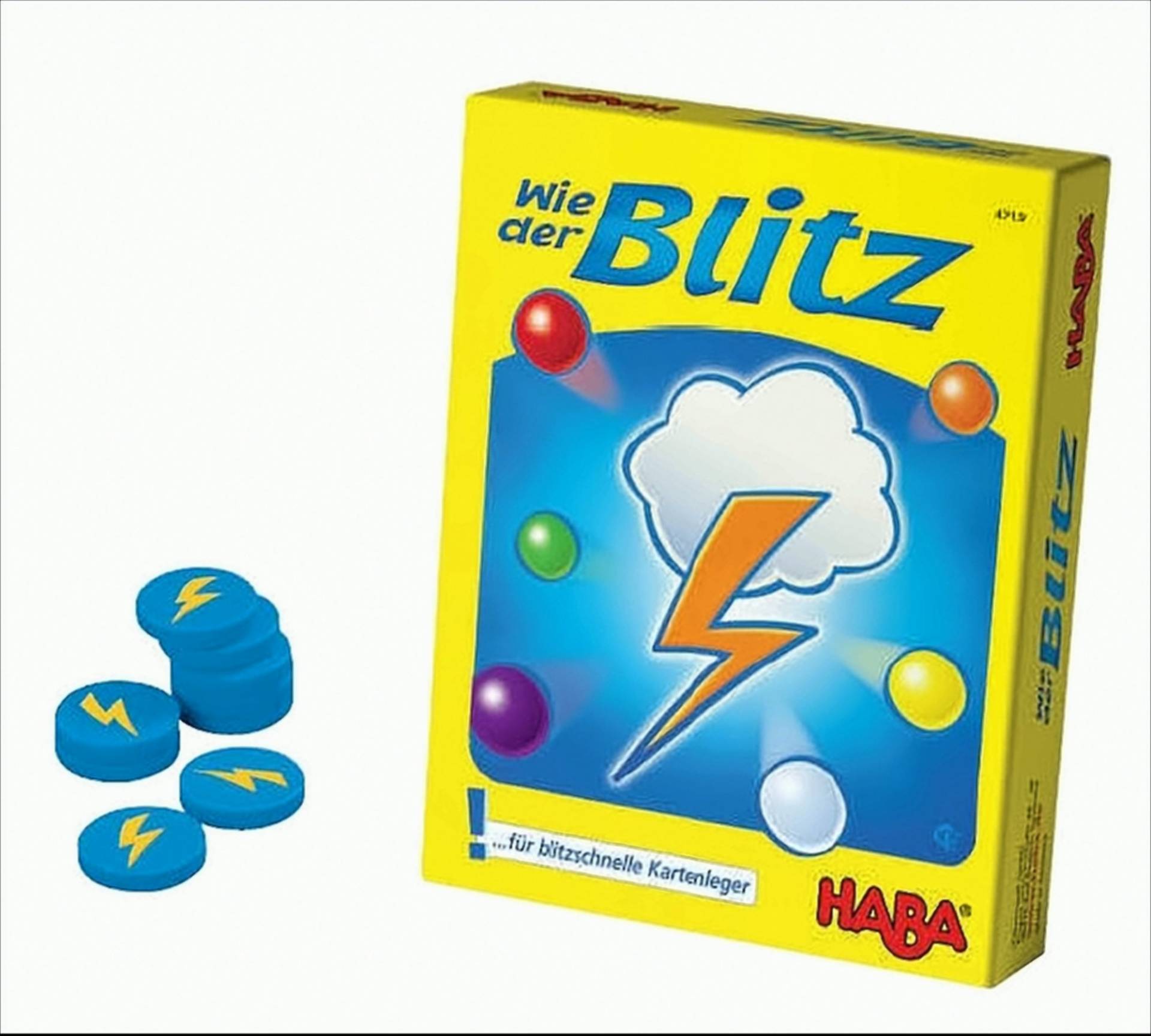 Wie der Blitz Kartenspiel von Haba