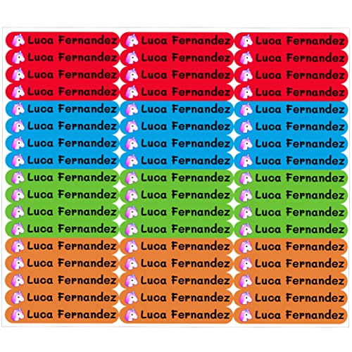 50 Namensaufkleber 6x0,9 cm | Personalisiert für Kinder, Schule, Kindergarten | Widerstandsfähig, Spülmaschinenfest | Schulzubehör, Kelle 1, Vinyl 50 Namensaufkleber 6x0,9 cm | Personalisiert für Kinder, Schule, Kindergarten | Widerstandsfähig, Spülmaschinenfest | Schulzubehör, Kelle 1, Vinyl von Haberdashery Online