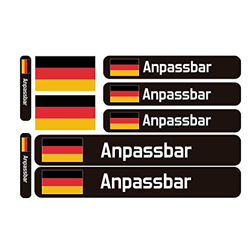 Haberdashery Online: 9 Flaggenaufkleber mit personalisiertem Namen für Fahrräder, Motorräder, Autos und Elektroroller. Wasserdichtes selbstklebendes Vinyl für Fahrzeuge Haberdashery Online: 9 Flaggenaufkleber mit personalisiertem Namen für Fahrräder, Motorräder, Autos und Elektroroller. Wasserdichtes selbstklebendes Vinyl für Fahrzeuge von Haberdashery Online
