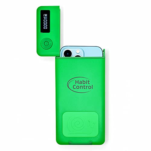Habit Control Handy-Schließkasten mit Timer für Selbstdisziplin, tragbare Zeitsperre Box geeignet für iPhone und Android Smartphones, Telefon Jail Box mit Timer zur Reduzierung der Bildschirmzeit, Habit Control Handy-Schließkasten mit Timer für Selbstdisziplin, tragbare Zeitsperre Box geeignet für iPhone und Android Smartphones, Telefon Jail Box mit Timer zur Reduzierung der Bildschirmzeit, von Habit Control