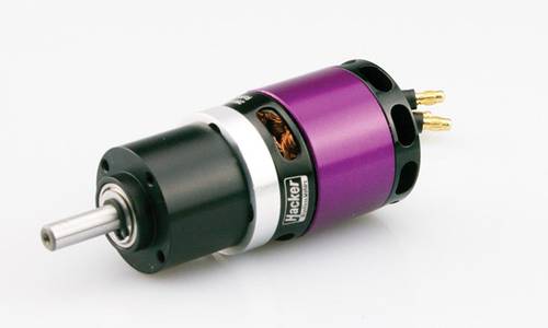 Hacker A30-12L V2 6-Pole + 6,7:1 Flugmodell Brushless Elektromotor kV (U/min pro Volt): 2800 Windung von Hacker