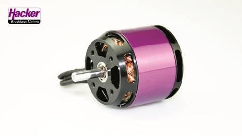 Hacker A40-12S V4 14-Pole Flugmodell Brushless Elektromotor kV (U/min pro Volt): 610 Windungen (Turn von Hacker